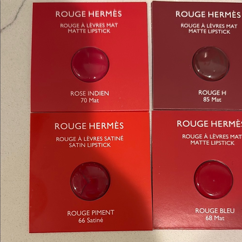Hermes Rouge Lipstick Collection Red and Pink - Picture 4 of 4